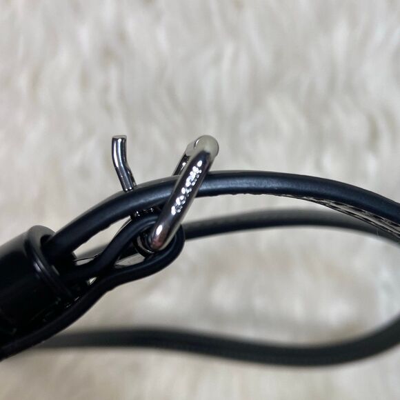 Shiny Black Coach Replacement Strap - Picture 3 of 7